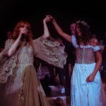 Florence Welch Instagram – Thank you for dancing with us under the full moon 
🩸✨ @lillieeiger