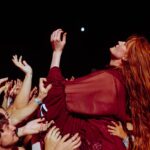 Florence Welch Instagram - We practice resurrection, every night Raising the dead under the moonlight 🌸🩸🌸 @lillieeiger