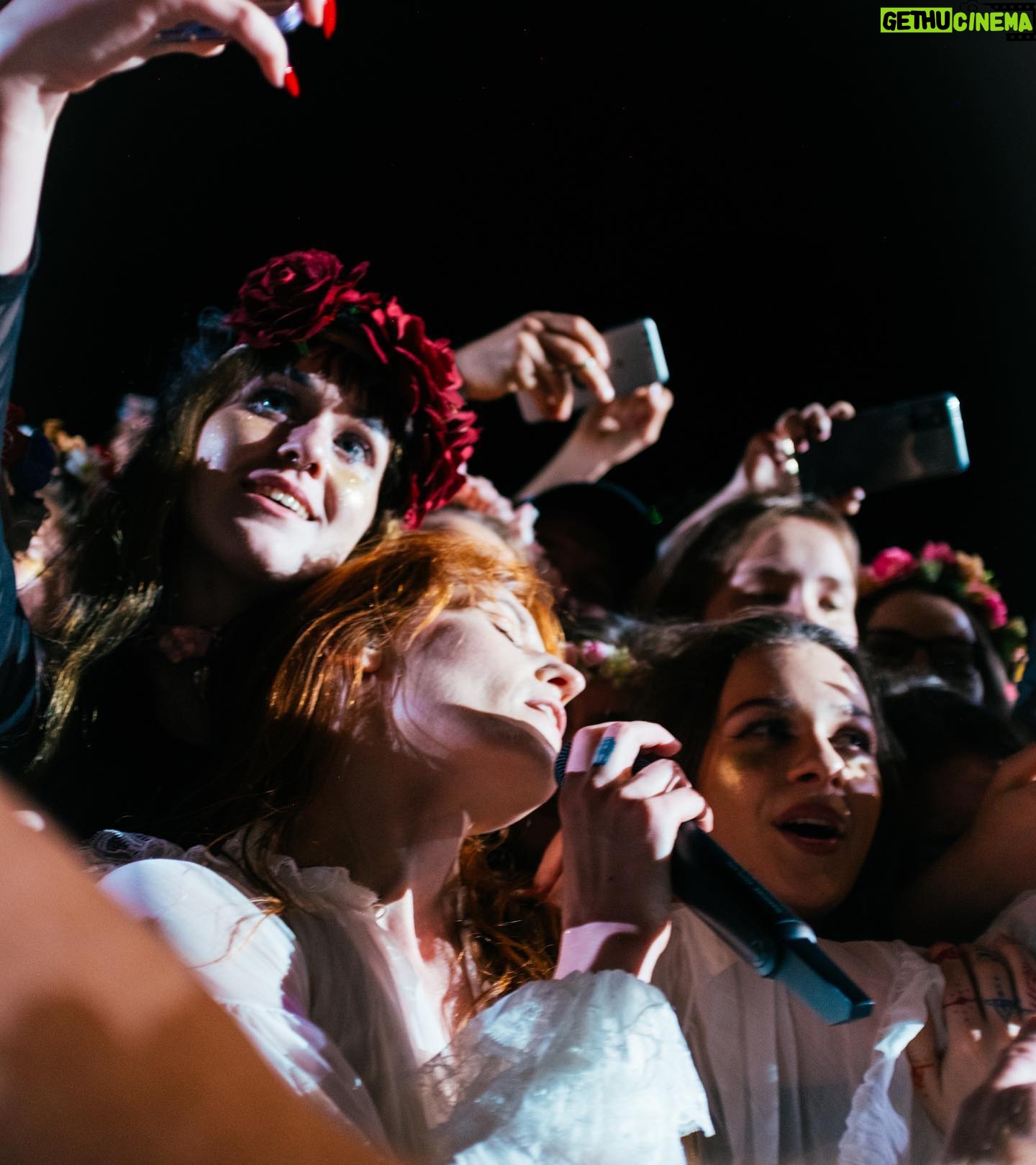 Florence Welch Instagram - Thank you Poland it’s good to be back 🩸