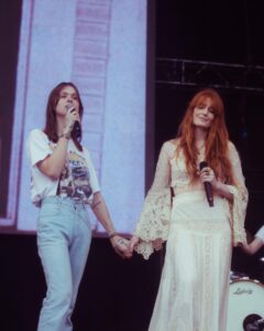 Florence Welch Instagram - Love’s out there And I can’t leave it be @mothercain ❤️‍🩹