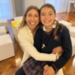Florencia Bertotti Instagram - Ahijadita de mi vida y su primera comunión Martucha te quiero muuucho! 🤍