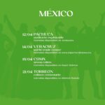Florencia Bertotti Instagram - Calendario actualizado! 🔥🌼🎤🇲🇽❤️🥳