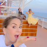 Florencia de Saracho Instagram - Viviendo la experiencia Marvel en un crucero, Gracias a mis amigos de @disneycruiseline por hacernos parte de esta aventura #DisneyCruiseLine #MarvelDayAtSea El mejor viaje e inolvidable para mis Hijos.