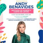 Florencia de Saracho Instagram - Estamos a un mes de nuestro bazar @nomada.market y estamos muy agradecidos con la mas top @andybenavides por sumarse a esta causa y ser parte de ella. Juntos ayudamos a pagar quimioterapias para niños con Cáncer @vuelafundacion