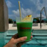 Foquinha Instagram - aleatórias dos nossos dias no @nickresortrivieramaya 💚 De 1 a 10, qual representa vcs em viagem kk? agora bora de cidade do méxico! ✈️ 1. “de quem é o próximo ex?” 2. Vistinha de todos os dias 3. Família Rocha tomando banho de slime 4. Meus novos amigos 5. Parcinha de bar da pisci 6. A própria Dora aventureira 7. Viciada em café da manhã kk 8. Vai um drink de “slime” aí?! 9. Ele e a piña colada dele 10. Tacos 🫶 #DORA #NickResortRivieraMaya