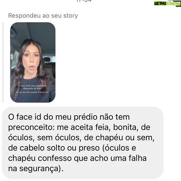 Foquinha Instagram - o story >>> as respostas 🗣️ quem aí já foi barrado pelo reconhecimento facial?