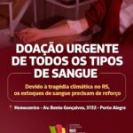 Foquinha Instagram - É muito triste o que está acontecendo no Rio Grande do Sul! Toda minha solidariedade 😔 Coloquei aqui alguns perfis que estão fazendo um trabalho importante de doações e que eu optei por doar. Mas adicionem nos comentários mais perfis e perfis/contatos que estão auxiliando no resgate via helicóptero, barco/jetski! 🚨Doações via pix: @cufars @cufabrasil - DOACOES@CUFA.ORG.BR @acaodacidadania - sos@acaodacidadania.org.br 🚨Ponto de coleta em São Paulo: @cruzvermelhasaopaulo Av. Moreira Guimarães, 699, todos os dias, 24 horas. @correiosoficial 🚨Resgate de animais: @deisefalci - Chave PIX: deisefalci@gmail.com @campobompracachorro - pix 24494672000169 @ongpatasanta pix contatopatasanta@gmail.com