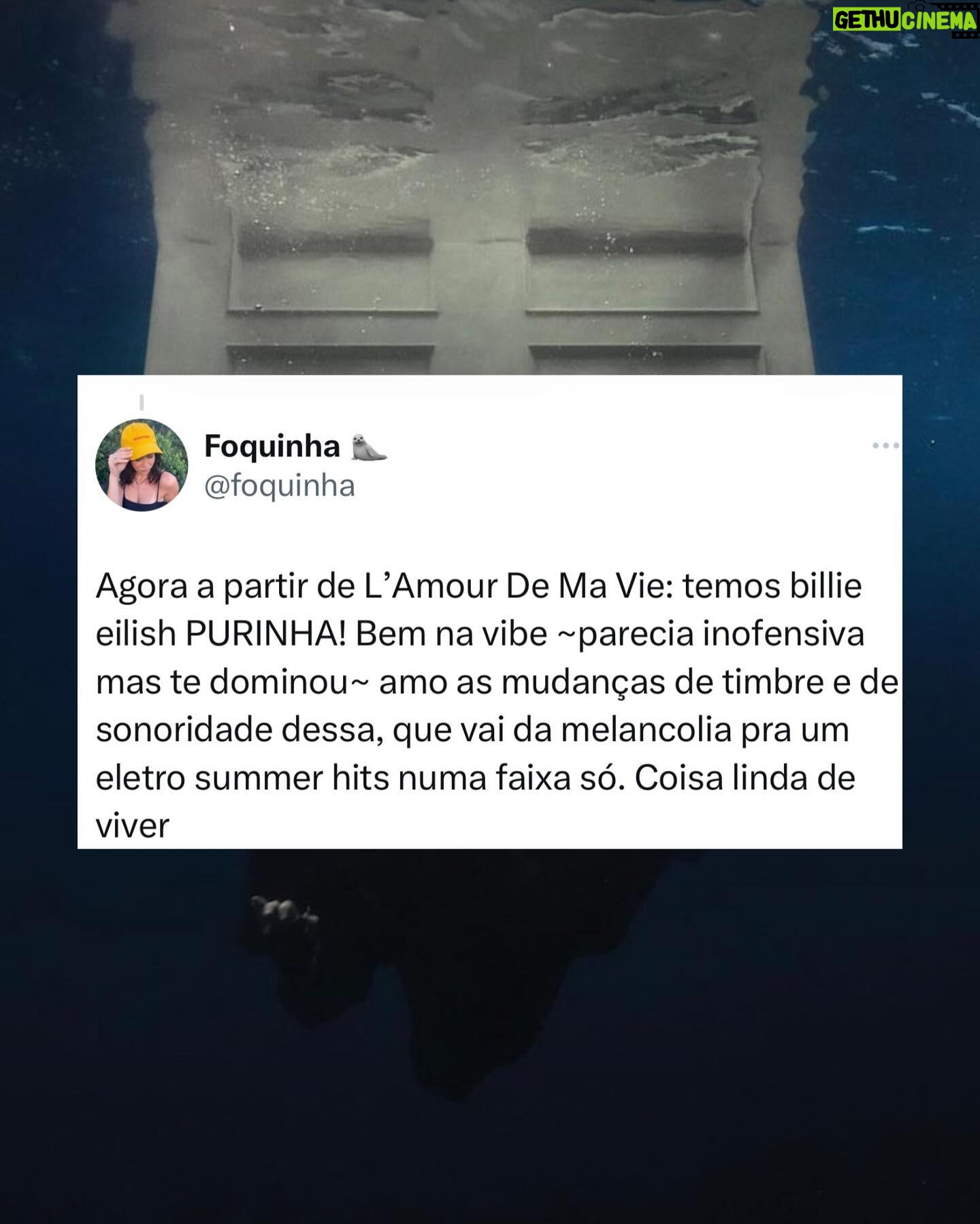 Foquinha Instagram - sextou ouvindo Hit Me Hard and Soft o dia inteiro ✨ Billie e Finneas: levem tudo 😮💨