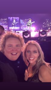 Fortune Feimster Instagram - Last night at Madonna! Such a fun show with all her massive hits. Watching my wife beam the whole time was a highlight. Both Michigan girls. Same high school. Madonna was a huge influence on Jax and gave her the courage to be herself and to come out in high school. Madonna has always been a trailblazer and an ally for the gay community long before it was acceptable to do so and for that many of us are forever grateful. Go see this queen do her thing!
