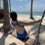 Francisca Aronsson Instagram - Ocean view in Tulum… Quiero regresar ya. 🥰