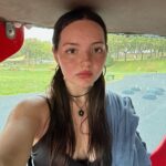Francisca Aronsson Instagram – Perritos mojados en Santander… 🫠 🌧️