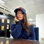 Francisca Aronsson Instagram - 💙❤️:) ¿ A qué te sabe el café?