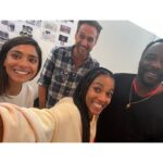 Freema Agyeman Instagram - Day 1 in the God of Carnage house!!! With @nicholailabarrie @ariyonb #DonitaGohil #MartinHutson at the one only @lyrichammersmith So much delicious energy in the room! Feeling very fortunate to be able to make art with these wonderful creatives at this tumultuous time within our Industry. During the SAG strike (for which Equity contract theatre does not apply) I am in solidarity with my colleagues striving for a fair and equitable outcome!! Truly hope a resolution can be found as soon as possible… Would also like to shout out the establishments who are offering striking actors discounts on food while they are not earning. That is proper decent. Special mention @sohohouse Oh to live in a fairer world… #mondaymusing