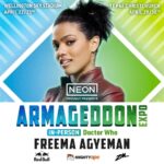Freema Agyeman Instagram - For those in the UK hope you made the most of our (one day!😆) of Bank Hol sun! 🇬🇧😂 Thank you Brighton!! 🏖️ And thanks to everyone for all the #Dreamland support! ❤️‍🔥 Looking forward to thanking some more of you in person over the coming weeks at @armageddonexponz & @walescomiccon!! Swipe for deets! See ya there!!! 🤘#mondaymusing