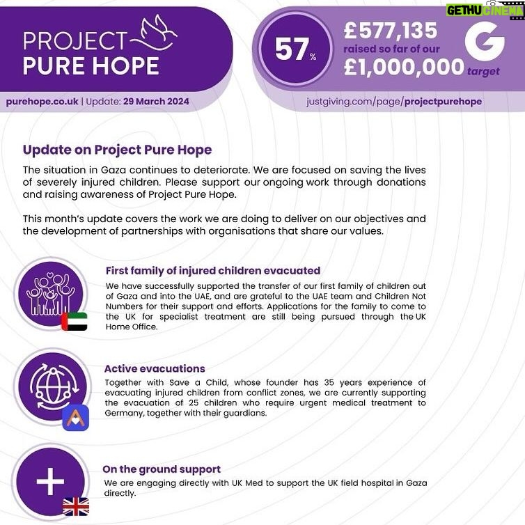 Freema Agyeman Instagram - πͺ Update on Project Pure Hope πͺ To learn more about PPH please visit: https://www.purehope.co.uk/ To donate to PPH please click: Link in my bio Thank you to everyone engaging positively with this. Pro humanity is not anti anyone.