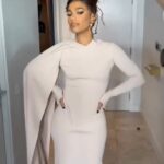 Freema Agyeman Instagram - So here’s the thing about good energy. It’s contagious. And it’s transformative. Surround yourself with it. I haven’t always enjoyed getting ready for events - till now!!! Now I thrive during it!! You might see me start literally going to the opening of an envelope just purely so I can be in the same room as these incredibly talented artists and full hearted human beings. Thank you to my glam squad-hype team-FRIENDS for the jokes and the pure joy. No exaggeration - your spirit and creativity nourishes meeee!! 🥹 Thank you @momoshair @hilakarmand @georgmedley. Thank you @hayleyastubbs for your organisational prowess and thank you for being the best date @sarahcamlettsecretagent #BAFTAS