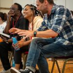 Freema Agyeman Instagram - •Posted @withregram• @lyrichammersmith And we're off 🚀 Happy first day of rehearsals to the cast and creative team of #GodOfCarnageLyric We can't wait to see this Olivier and Tony winning comedy on our stage from 01 Sep. 📸 @dmlkvideo #freemaagyeman #YasminaReza #ChristopherHampton #AriyonBakare #darkcomedy #Godofcarnage #lyrichammersmith