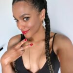 Freema Agyeman Instagram - 💋 Happy Monday Instafam! • • • Do we need a special occasion to wear that thing, try that thing, taste that thing, sip that thing - today is as special as any other! ✌️Crack on! #mondaymusing