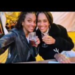 Freema Agyeman Instagram - Festival vibes!! 🍻 With a few of my faves!!! @misstipper👏 Le Soleil 👏 & ART!! 👏 Circus life drawing sesh @brightonfringe!! Do one thing you love on a Monday! Take the sting outta the start of the week! 😉🌈✨ #mondaymusing #art #beboldnotperfect