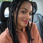 Freema Agyeman Instagram - Just Hi! 💋 Happy Monday!!! #wellred #mondaymusing