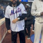 French Montana Instagram - JUST THREW THAT FIRST PITCH ! Tell the @mets send that contract ! Steve let’s negotiate 🌊🏄🏽‍♂️