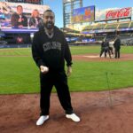 French Montana Instagram - JUST THREW THAT FIRST PITCH ! Tell the @mets send that contract ! Steve let’s negotiate 🌊🏄🏽‍♂️