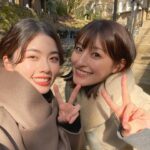 Fuka Koshiba Instagram - この間ね、愛がね、京都に遊びに来てくれたの(｡・・｡) 京都で撮影が始まって約2ヶ月、、 やっと観光らしい観光できた✌️
