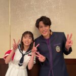 Fuka Koshiba Instagram - 「転職の魔王様」第6話🫅 本日22:00〜放送です☺︎ ぜひご覧ください(｡・・｡) #転職の魔王様 撮影現場で喋りすぎて写真を撮り忘れていたので、ゴチで撮ってもらいました😂 本日の求職者はマモさんです✨