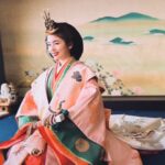 Fuka Koshiba Instagram - 「大奥」 本日、第2話の放送です☺︎ 22:00〜 ぜひご覧ください(｡・・｡) 十二単は美しいのぉ #大奥 #フジ大奥
