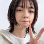 Fuka Koshiba Instagram - ちょとお久しぶりになりました🙏 黒髪になりもうして、 撮影しております(｡・・｡) 今日も頑張るどっっ