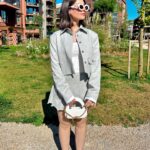 Fulya Zenginer Instagram - Konuyla alakasız ama 2 yaş sendromu çok fena bişey👀 Bugünkü outfitim çok beğenildi, sizce nasıl olmuş? ☺️ #ootd