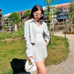 Fulya Zenginer Instagram - Konuyla alakasız ama 2 yaş sendromu çok fena bişey👀 Bugünkü outfitim çok beğenildi, sizce nasıl olmuş? ☺️ #ootd