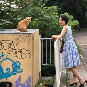 Fumi Nikaido Instagram - 🐈👗