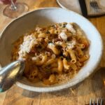 Génesis Rodríguez Instagram – Date night at @boiaderestaurant with my bestie @terryann9 

last pic is real life…
I get emotional about my gluten free pasta. It was so good 🥹
I love le cuisine baby.
Thank you @stinkyfishtales