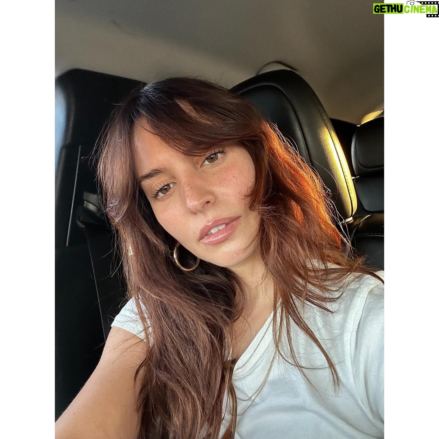 Génesis Rodríguez - 29.7K Likes - Things I miss right now in no particular order
1. the bangs.
2. Charlie
3. my guys