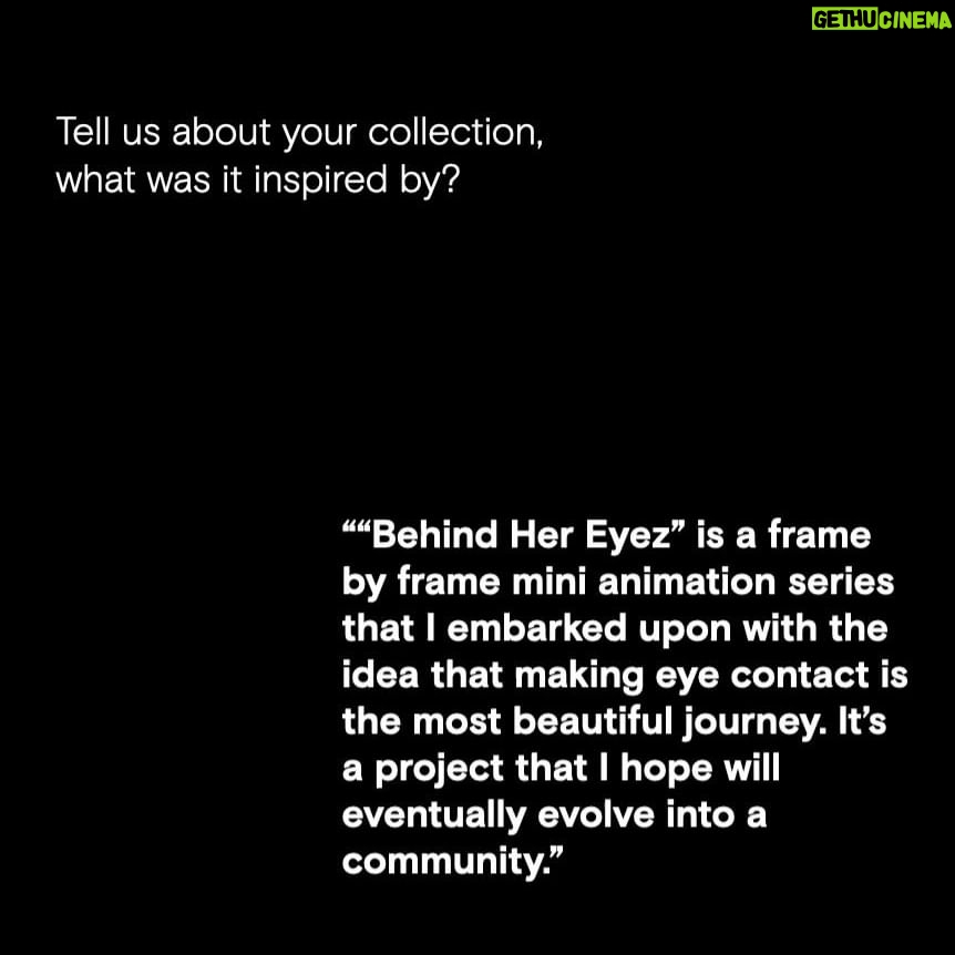 Gözde Mutluer Instagram - Already traditionally, here is a Q&A session with @gozdemutluer — the creator of the newly launched wearable art collection "Behind Her Eyez" presented on @neqla.app “Through my art, I aim to establish eye contact with the audience, exploring the transformative power of the moments when our eyes meet...” — Gozde Mutluer. Being wearable, Lucy’s portraits become something more than images, they accompany people in their daily lives. You can now wear “Behind Her Eyez” collection on your Apple Watch! Download 8 different Lucys via the link on @neqla.app’s profile bio.