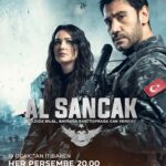Gülsim Ali Instagram - ''Yıldıza hilal, bayrağa kan, toprağa can verdik!'' Al Sancak afişimiz sizlerle 💥 #AlSancak 19 Ocak Perşembe 20.00'de @trt1'de! @alsancaktrt @bozdagfilm
