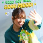 Gabbi Garcia Instagram - Wondering what’s this matcha-like drink? 💚 It’s @dutchmillsoysecretz Japanese Rice! Go try something unique and yummy today 🌸✨ Available in supermarkets, groceries, & convenience stores nationwide! #DutchMillSoySecretzxGABBI #SoySecretlyYummy