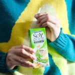 Gabbi Garcia Instagram - Wondering what’s this matcha-like drink? 💚 It’s @dutchmillsoysecretz Japanese Rice! Go try something unique and yummy today 🌸✨ Available in supermarkets, groceries, & convenience stores nationwide! #DutchMillSoySecretzxGABBI #SoySecretlyYummy