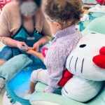 Gabby Barrett Instagram - Happy Birthday to our first born, Baylah! 2 years old! She went to the spa today & got her nails and toes done ☺️ (she is my twin) she rocks my world & continues to everyday. Blessed I am to be her mom.