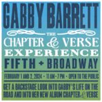 Gabby Barrett Instagram - IT’S ALBUM RELEASE WEEK!!! 🥳 If you’re in Nashville on Thursday Friday, you can stop by the Chapter & Verse Experience downtown at @fifthandb!! We have so many fun things to show y’all, giving an exclusive peek behind the curtain of the album and my life the past few years. I won’t be able to be there in person because my baby will be here any second now, BUT ALBUM LISTENING EVENT on Friday 2/2 from 3pm - 4pm. Tag me in your pictures and videos so I can share them and feel like I’m right there with y’all 🤍 ENJOY!