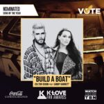 Gabby Barrett Instagram - “Build a Boat” featuring yours truly is nominated for Song of the Year at the @klovefanawards!! Voting opens today at klovefanawards.com/vote 🌟 Can’t wait to perform this song live at the Fan Awards!