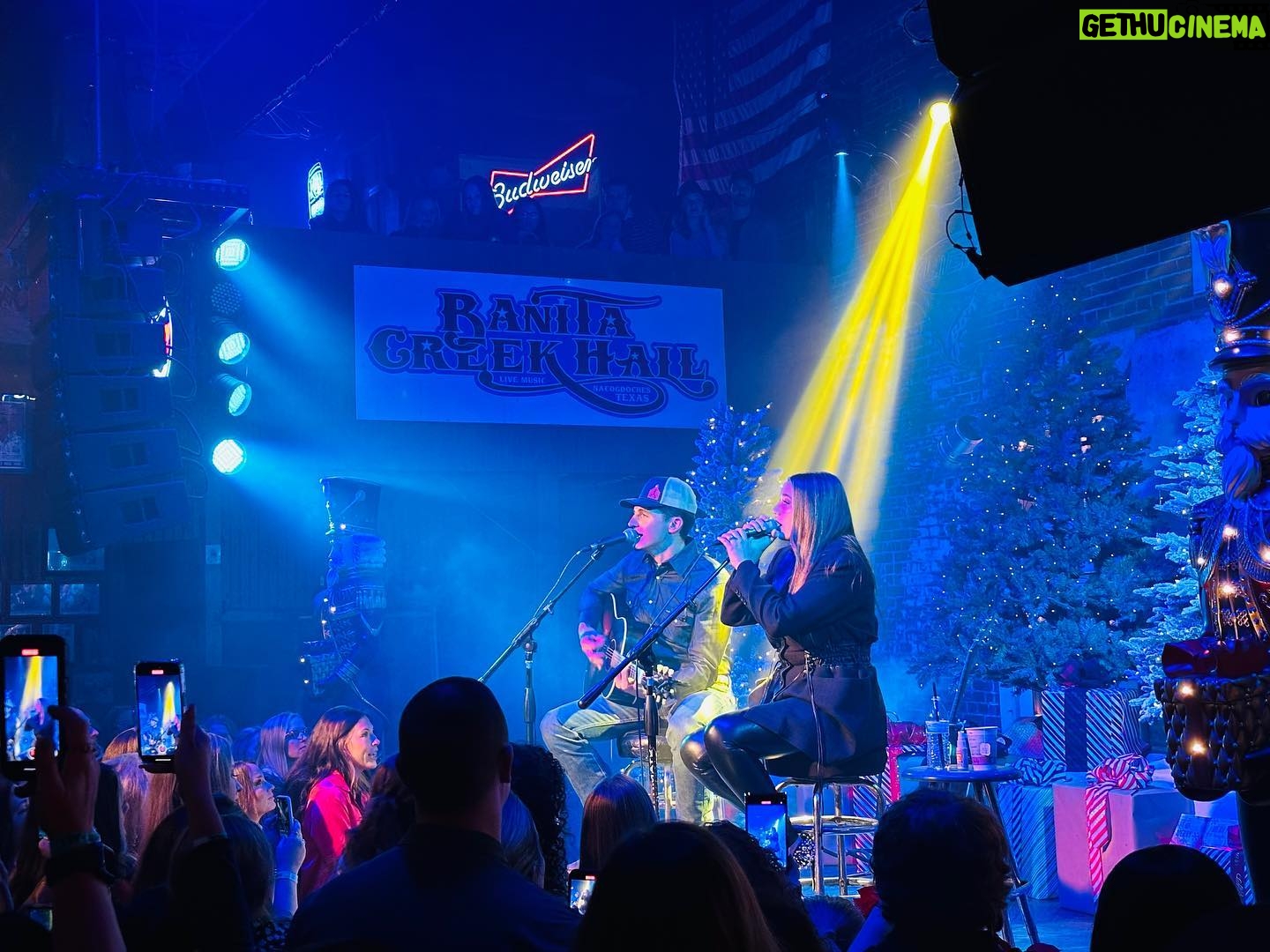 Gabby Barrett Instagram - SUCH a great night in Nacogdoches, Texas for our annual Giving For Good show! Thank you to everyone who came. Y’all packed it out, & because of you, we were able to donate thousands of dollars worth of toys to @stjude & @graceworkstn 💙 what a blessing.