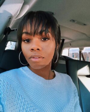 Gabby Douglas Instagram - 20 minutes 
and no caption