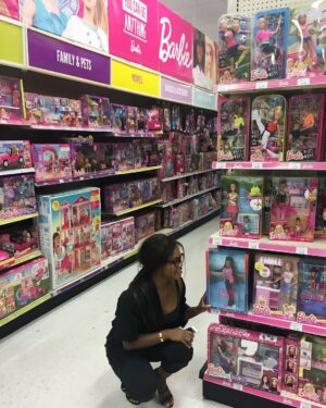 Gabby Douglas Instagram - hi gabby barbie @toysrus