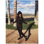 Gabby Douglas Instagram - want comfort? get Nike Shox #breakyourbarrier