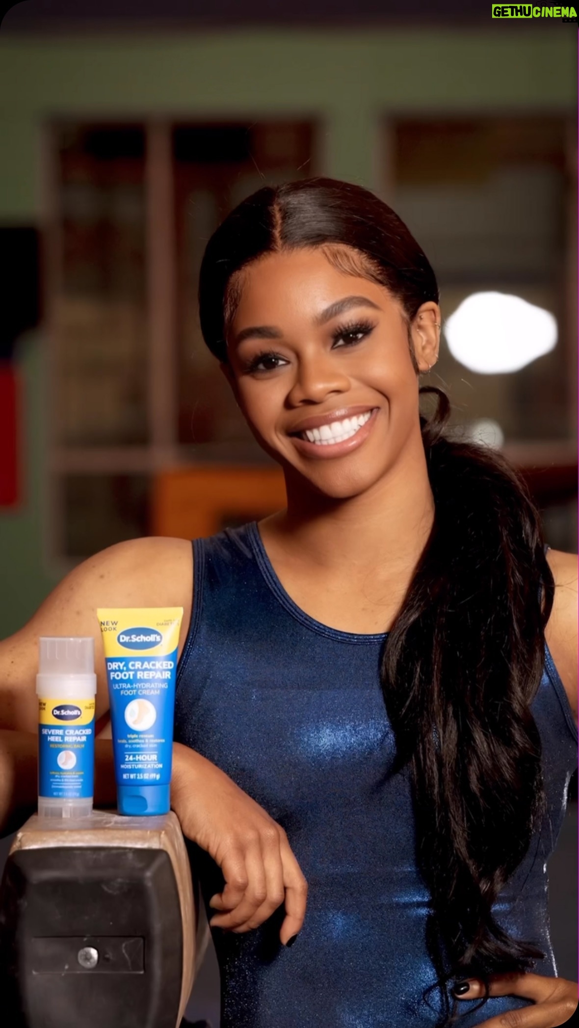 Gabby Douglas Instagram - Hey guys! Excited to finally share my partnership with Dr. Scholl’s – Their skincare goodies soothe, repair and restore my feet while I’m on the daily grind. Taking care of my feet starts with @drscholls_USA 👣✨ #DrSchollsPartner #ItStartsWithDrScholls