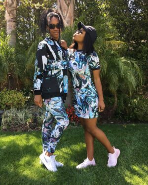 Gabby Douglas Instagram - have a marbleous day! (see what we did there ? 😂) 💙

x