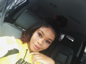 Gabby Douglas Instagram - what’s up? how is everyone today? 🥰🐥💛