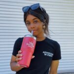 Gabby Douglas Instagram - Free smoothies are great but free smoothies from @smoothieking are even better 🤍Happy National Smoothie Day! Check their website for more info! #RuleTheDay #ad